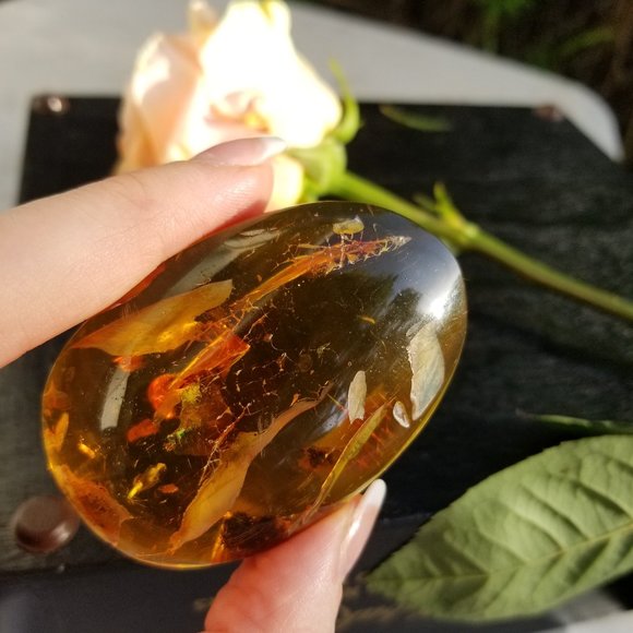 SOLD ! 100% Natural Baltic Amber.inclusion huge amber - Picture 5 of 6
